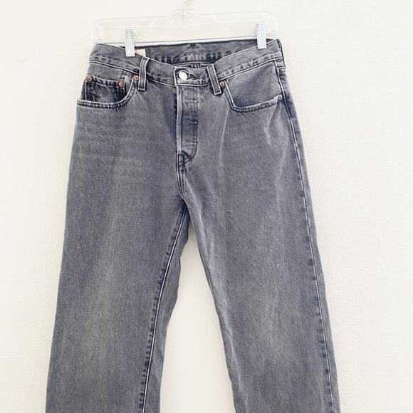 Levi’s Womens 501 vintage style straight fit button fly jeans size 27 - Picture 2 of 7